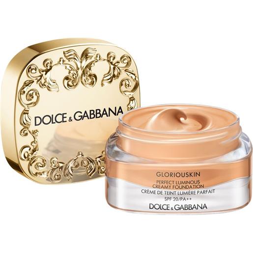 Dolce & Gabbana gloriouskin perfect luminous creamy foundation 320 - honey