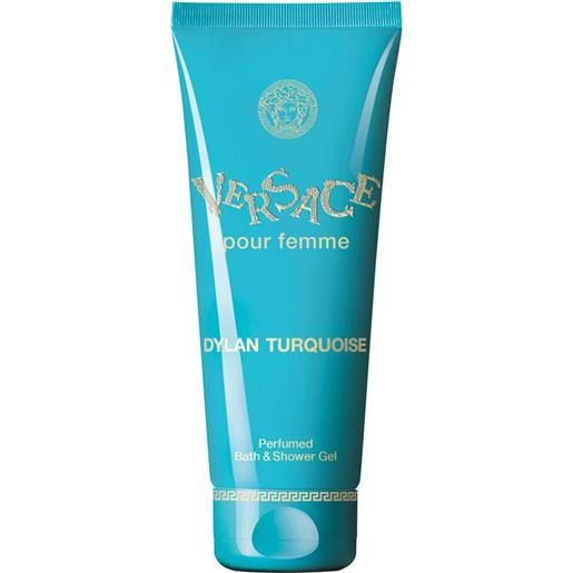Versace dylan turquoise pour femme perfumed bath & shower gel 200 ml