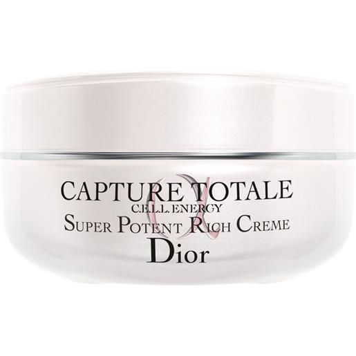 DIOR capture totale super potent rich creme - crema ricca anti-età globale 50 ml