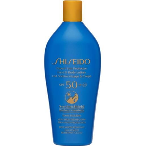 Shiseido expert sun proctector face & body lotion spf 50+ 300 ml