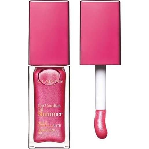 Clarins lip comfort oil shimmer 04 - intense pink lady