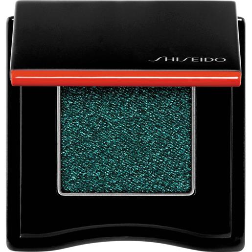 Shiseido pop powder. Gel eye shadow 16 - zawa-zawa green