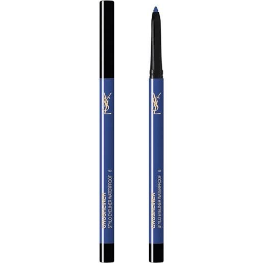 Yves Saint Laurent crushliner stylo eyeliner waterproof 6 - blue enigmatique