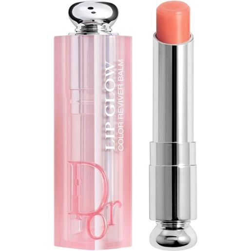 Dior addict lip glow - balsamo labbra rivelatore del colore naturale 004 - coral