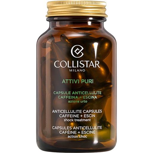 Collistar attivi puri capsule anticellulite caffeina + escina azione urto 14 pz da 4 ml