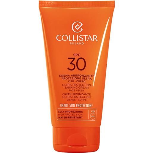 Collistar crema abbronzante protezione ultra viso-corpo spf 30 150 ml