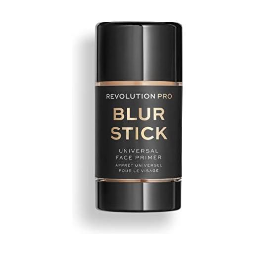 Revolution Pro, blur stick, primer viso per eliminare i pori, pigmento, formula leggera e priva di oli, adatto a tutti i tipi di pelle, 30g