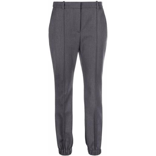 Alexander McQueen pantaloni slim - grigio