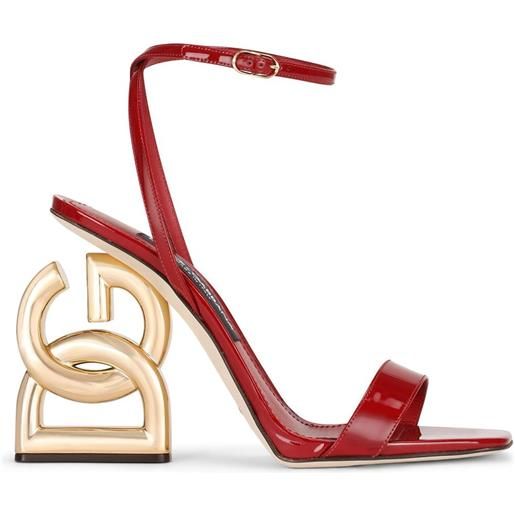 Dolce & Gabbana sandali 3.5 105mm - rosso