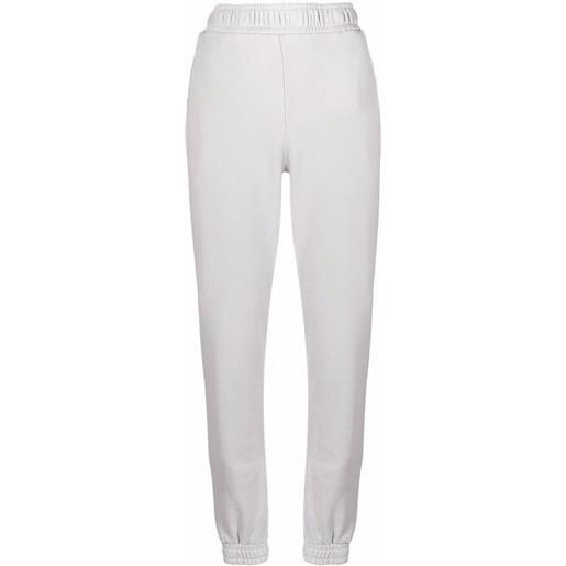 Cotton Citizen pantaloni con vita elasticizzata - grigio