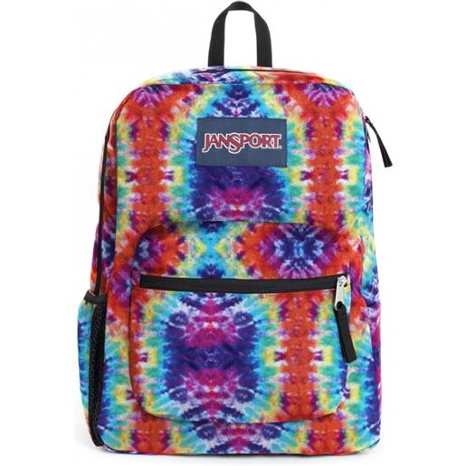 Jansport zaino scuola tempo libero Jansport cross town red. Multi hippie days