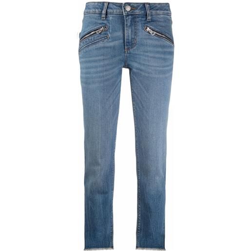 Zadig&Voltaire jeans slim crop ava - blu