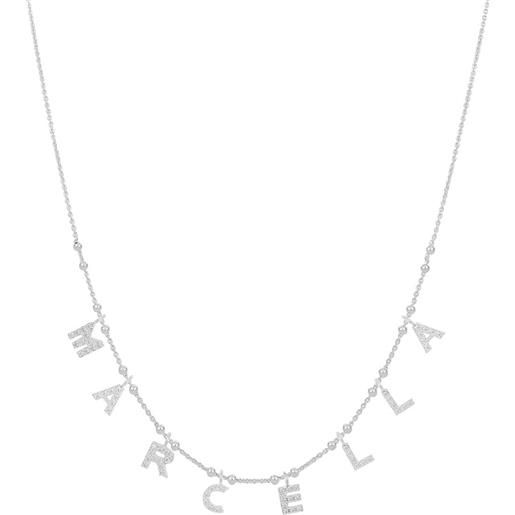 GioiaPura collana donna gioiello gioiapura nominum argento 925 nome marcella gyxcaz0016-57