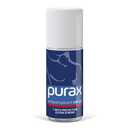 Purax roll-on antitraspirante Purax extra stark, confezione da 1 (1 x 50 ml), farblos