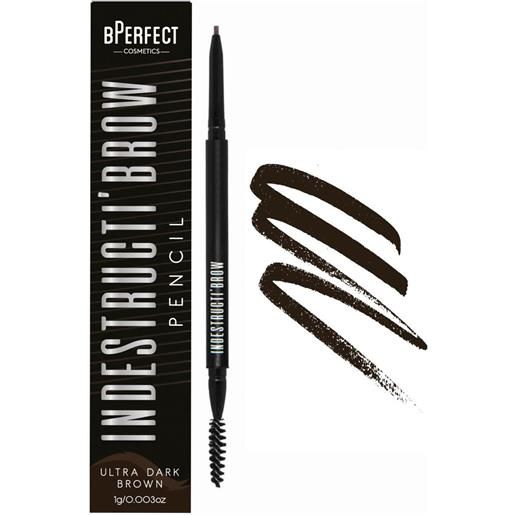 BPERFECT indestructibrow pencil matita sopracciglia ultra dark brown