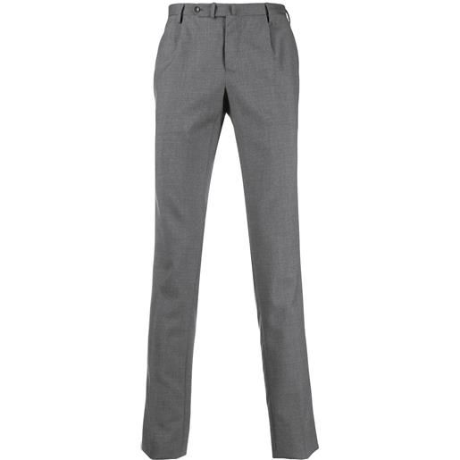 Incotex pantaloni sartoriali slim - grigio