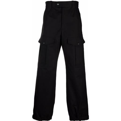 Alexander McQueen pantaloni con tasche - nero