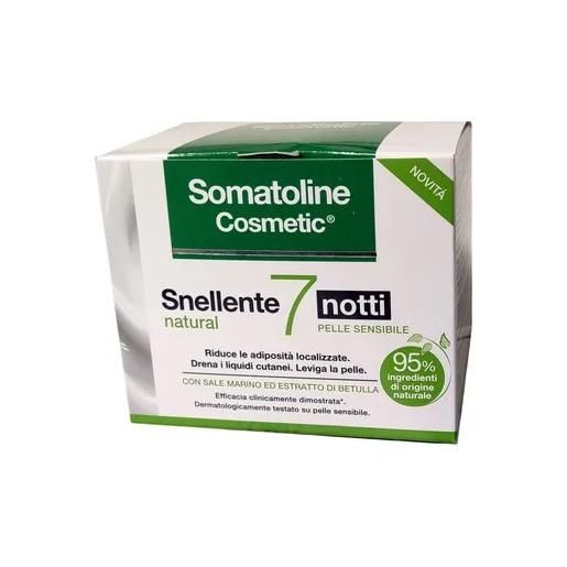 Somatoline skin expert snellente 7 notti pelle sensibile 400 ml