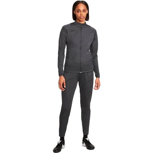 Nike dri fit academy knit track suit grigio xs donna