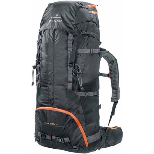 Ferrino xmt 80+10l backpack nero, grigio