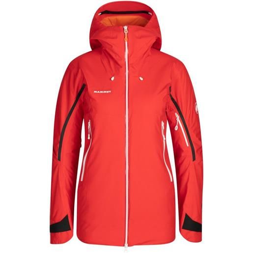 Mammut nordwand thermo hardshell jacket rosso s donna