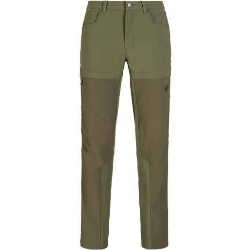 Mammut zinal guide regular pants verde 48 / regular uomo