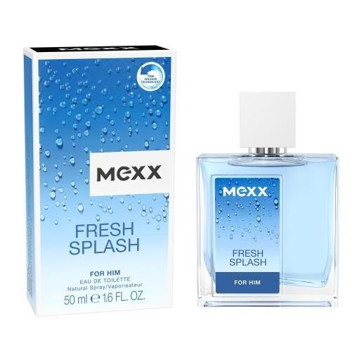 Mexx fresh splash 50 ml eau de toilette per uomo