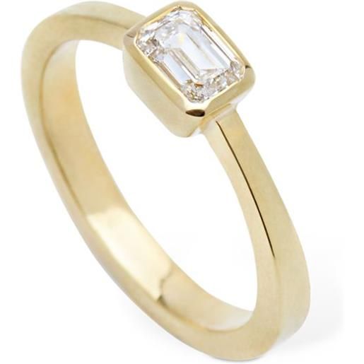 NINA WEBRINK anello affinity in oro 18kt con diamanti