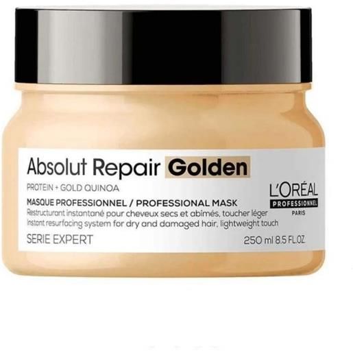 L'Oréal Professionnel serie expert absolut repair golden masque 250ml - maschera ristutturante capelli danneggiati secchi