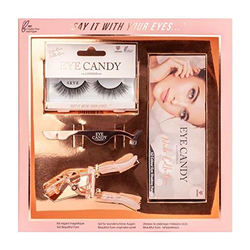 Eye Candy set regalo con scritta say it with your eyes - 220 gr