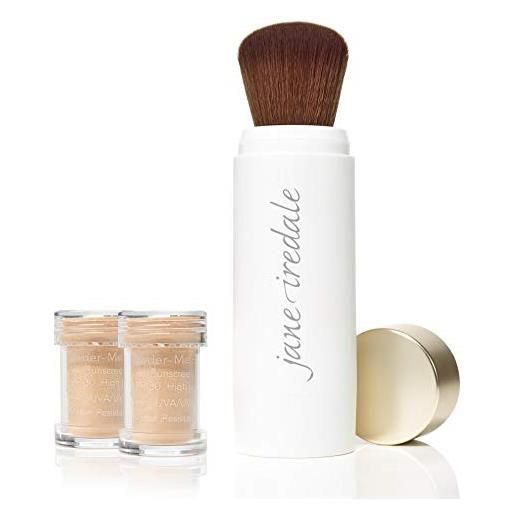 Jane Iredale powder-me spf 30 dry sunscreen + 2 refill, nude - 60 g