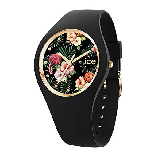 Ice-watch - ice flower colonial - orologio nero da donna con cinturino in silicone - 016660 (small)