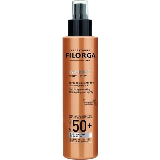 Filorga uv-bronze body nutri-regenerating anti-ageing sun spray spf 50+ 50 ml