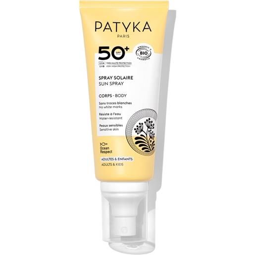 PATYKA COSMETICS Sas patyka - spray solare corpo 50+