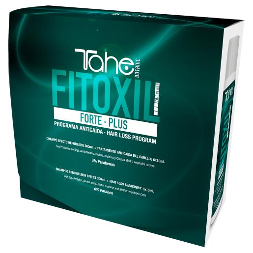 TAHE kit anticaduta fitoxil forte plus shampoo 300ml+12fiale 10ml