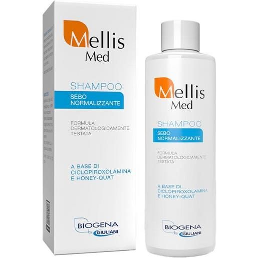 VALETUDO-BIOGENA SRL mellis med shampoo sebo-normalizzante 125ml cura del capello