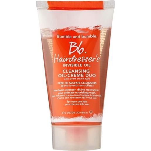Bumble and bumble hairdresser's invisible oil cleansing oil-creme duo shampoo 150 ml