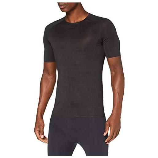 Craft pro dry nanoweight short sleeve maglie, nero, s uomo