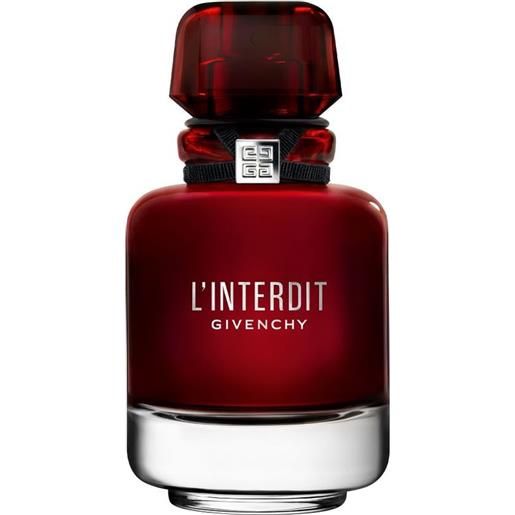 Givenchy l'interdit eau de parfum rouge spray 50 ml