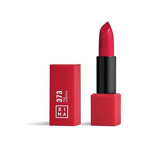 3ina makeup - the lipstick 373 - rosa scuro intenso - rossetto matte - alta pigmentazione - rossetti cremosi - profumo di vaniglia e custodia magnetica - lucido e mat - vegan - cruelty free