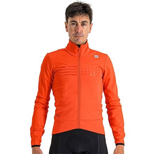Sportful tempo jacket arancione m uomo
