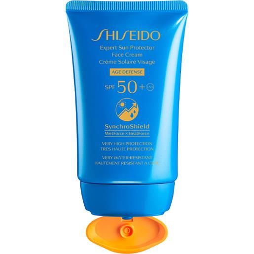 Shiseido expert sun protector face cream spf50+