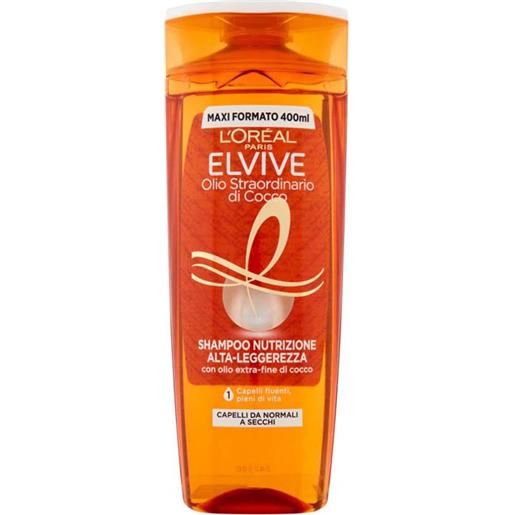 L'Oréal elvive shampoo olio straordinario cocco