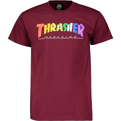 THRASHER t-shirt raibowmag