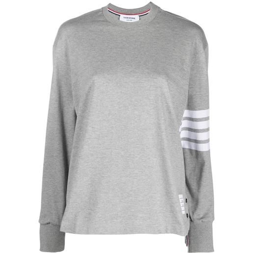 Thom Browne maglione girocollo - grigio