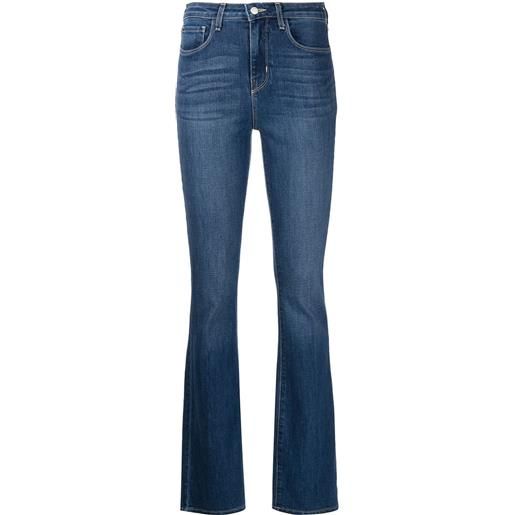 L'Agence jeans skinny a vita alta - blu