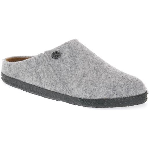 BIRKENSTOCK zermatt grey wool felt calz s