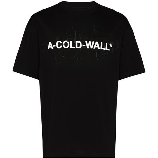 A-COLD-WALL* t-shirt core con logo - nero