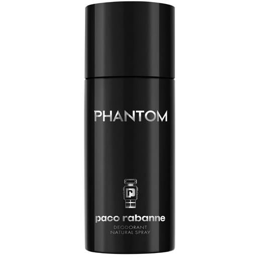 Paco Rabanne phantom 150ml deodorante spray, deodorante spray, deodoranti
