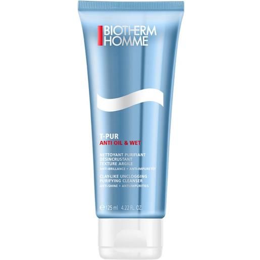 Biotherm homme t-pure nettoyant 125 ml